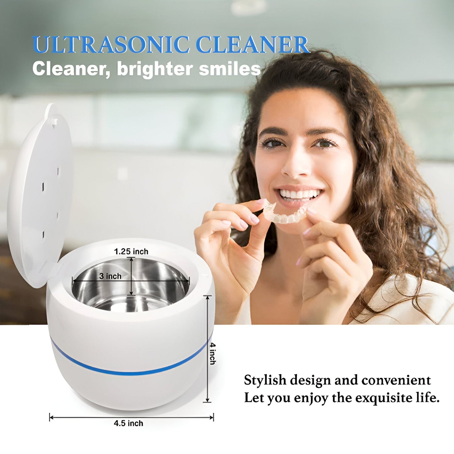 DivineClean™ – Ultrasonic Multi-Purpose Cleaner